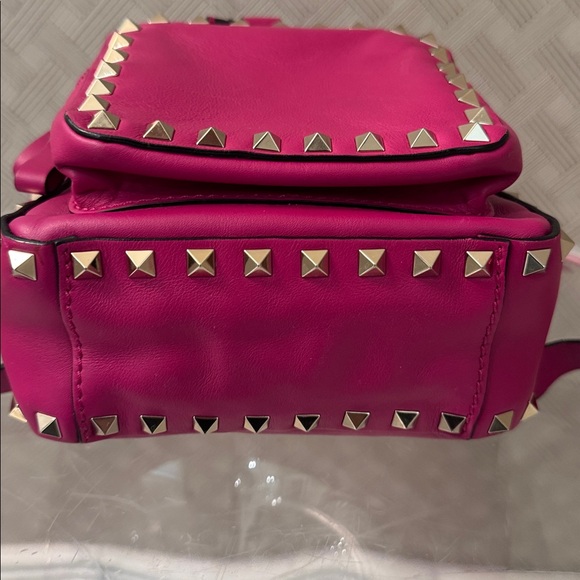 Valentino Rick Stud mini Pink Backpack main image 7